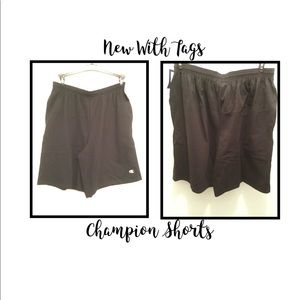 Black Champion Athletic Shorts